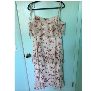 WAYF Floral Print Tier Dress xxl